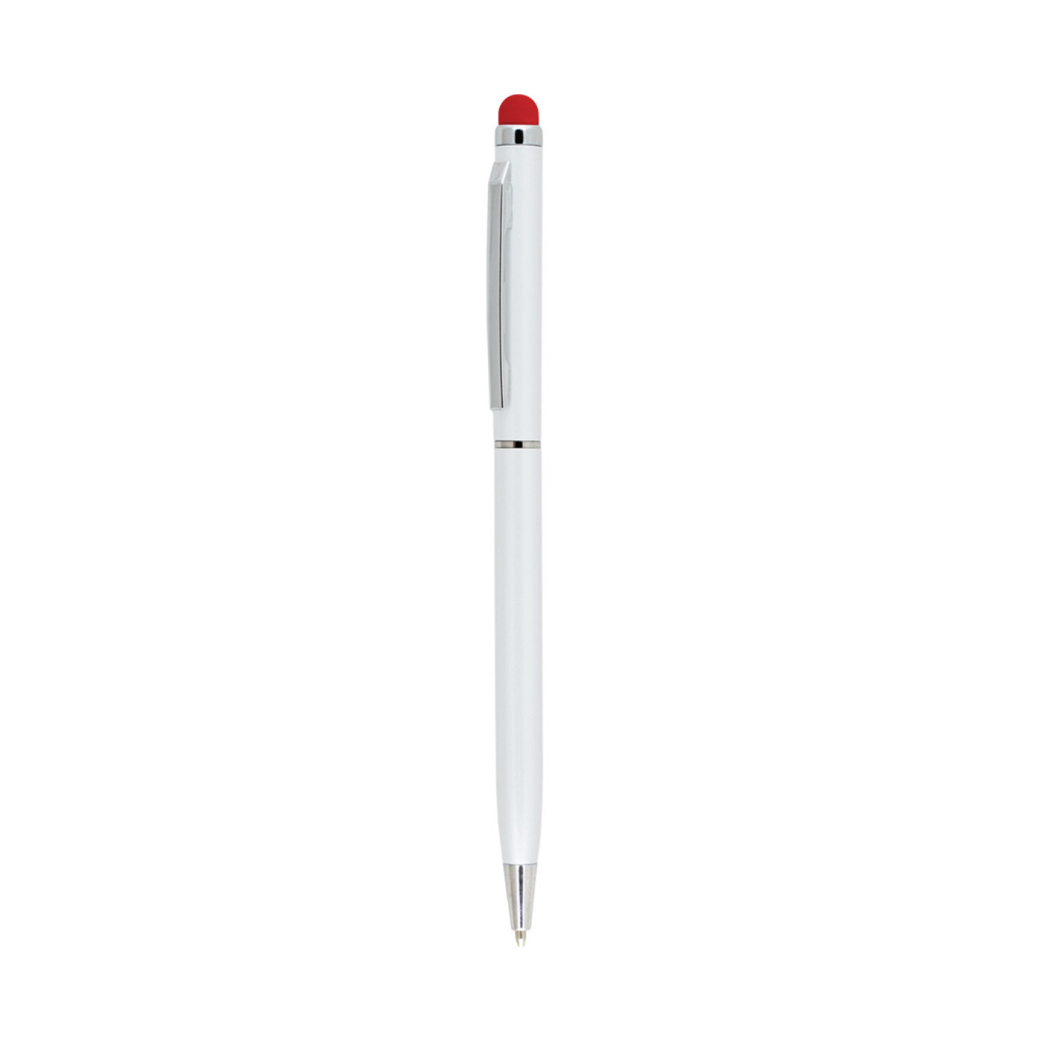 Метална химикалка MP-7110, за тъч скрийн, червен