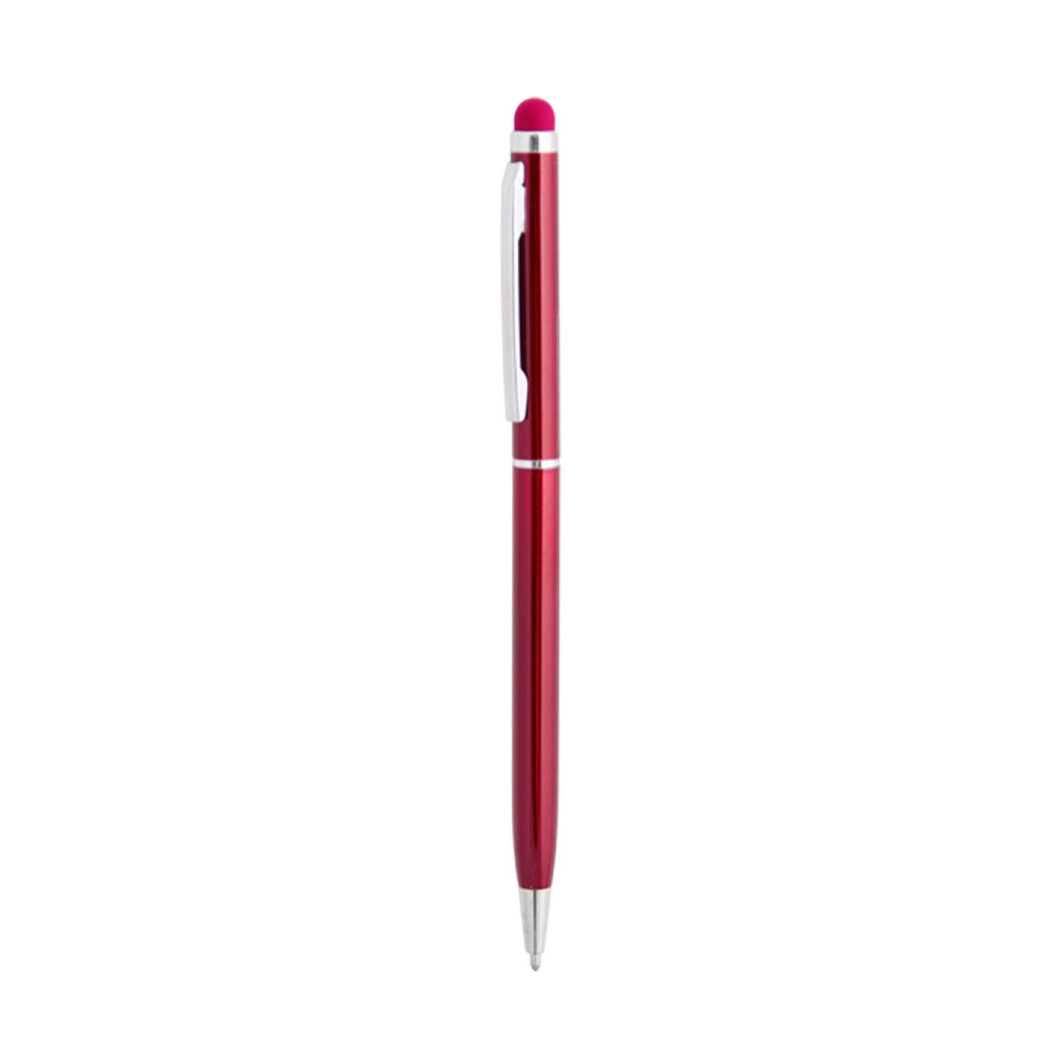 Метална химикалка MP-7110D, за тъч скрийн, червен