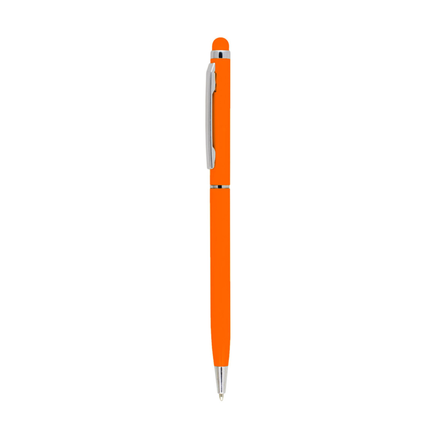 Метална химикалка MP-7110D, за тъч скрийн, оранжев