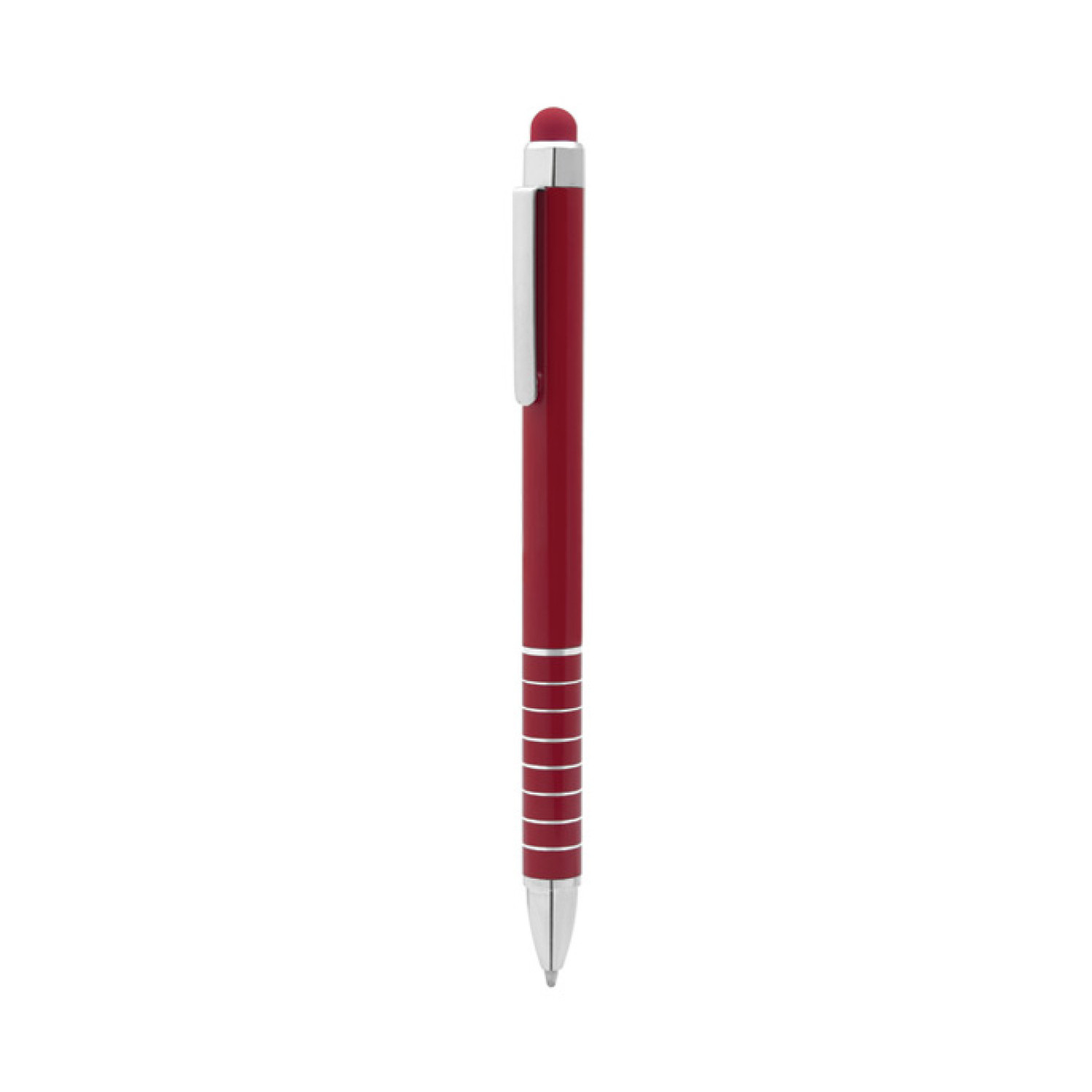 Метална химикалка MP-7104D, за тъч скрийн, червен