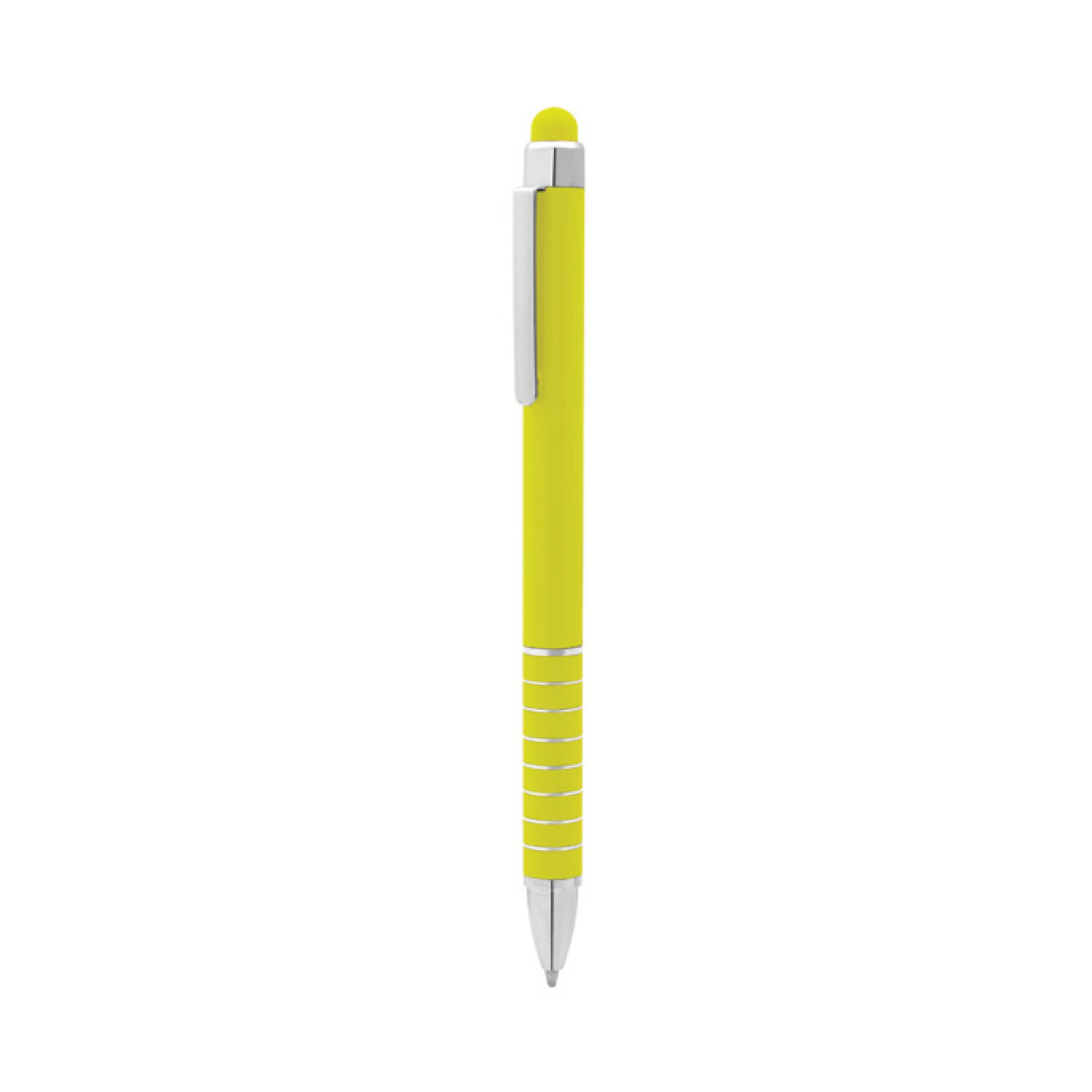 Метална химикалка MP-7104D, за тъч скрийн, жълт