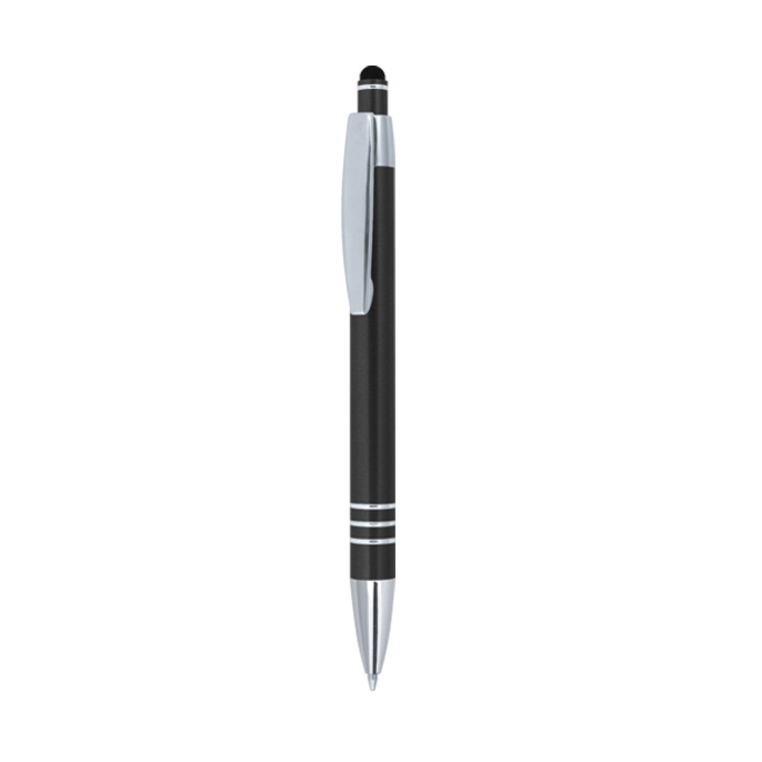 Метална химикалка MP-7147, за тъч скрийн, черен