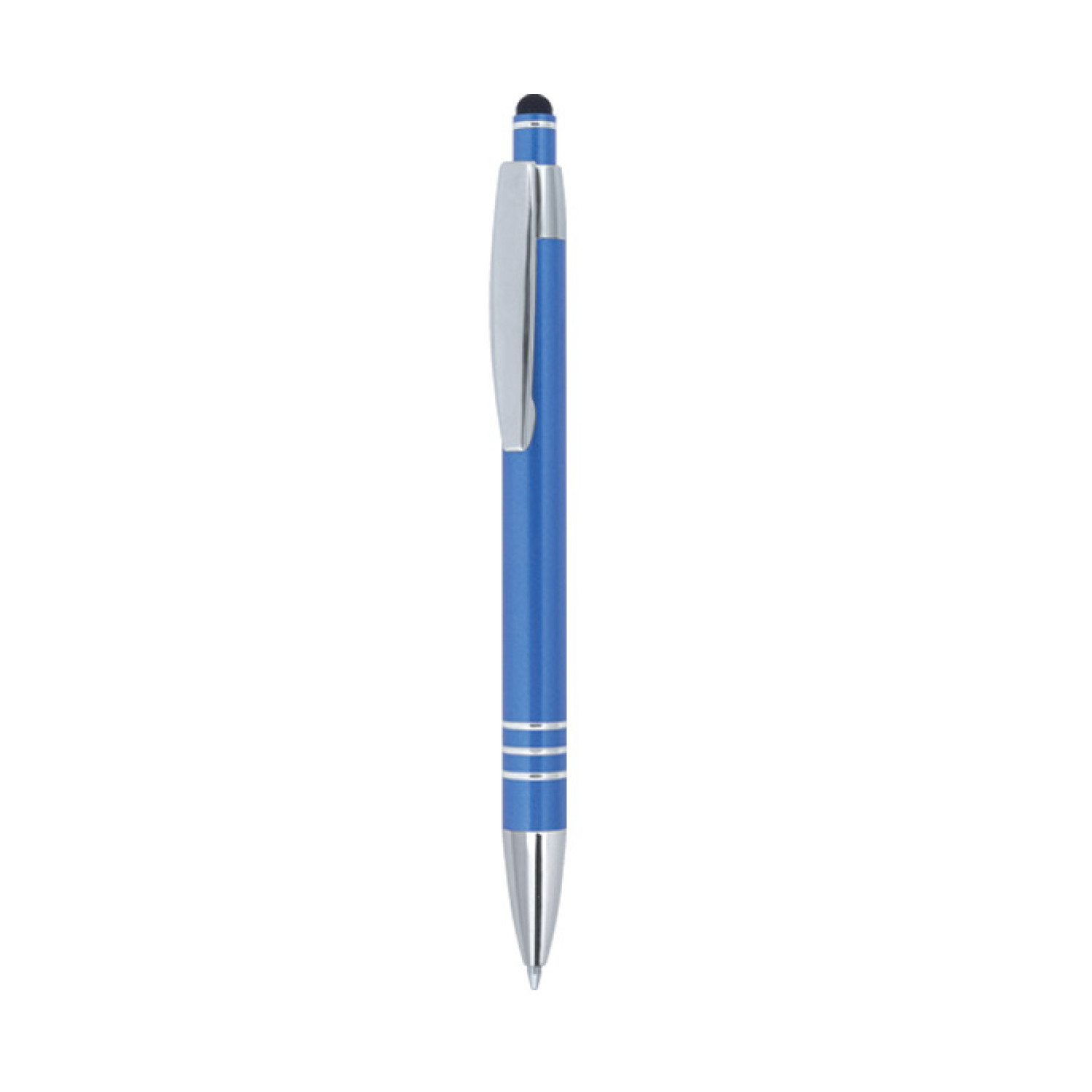 Метална химикалка MP-7147, за тъч скрийн, светло син