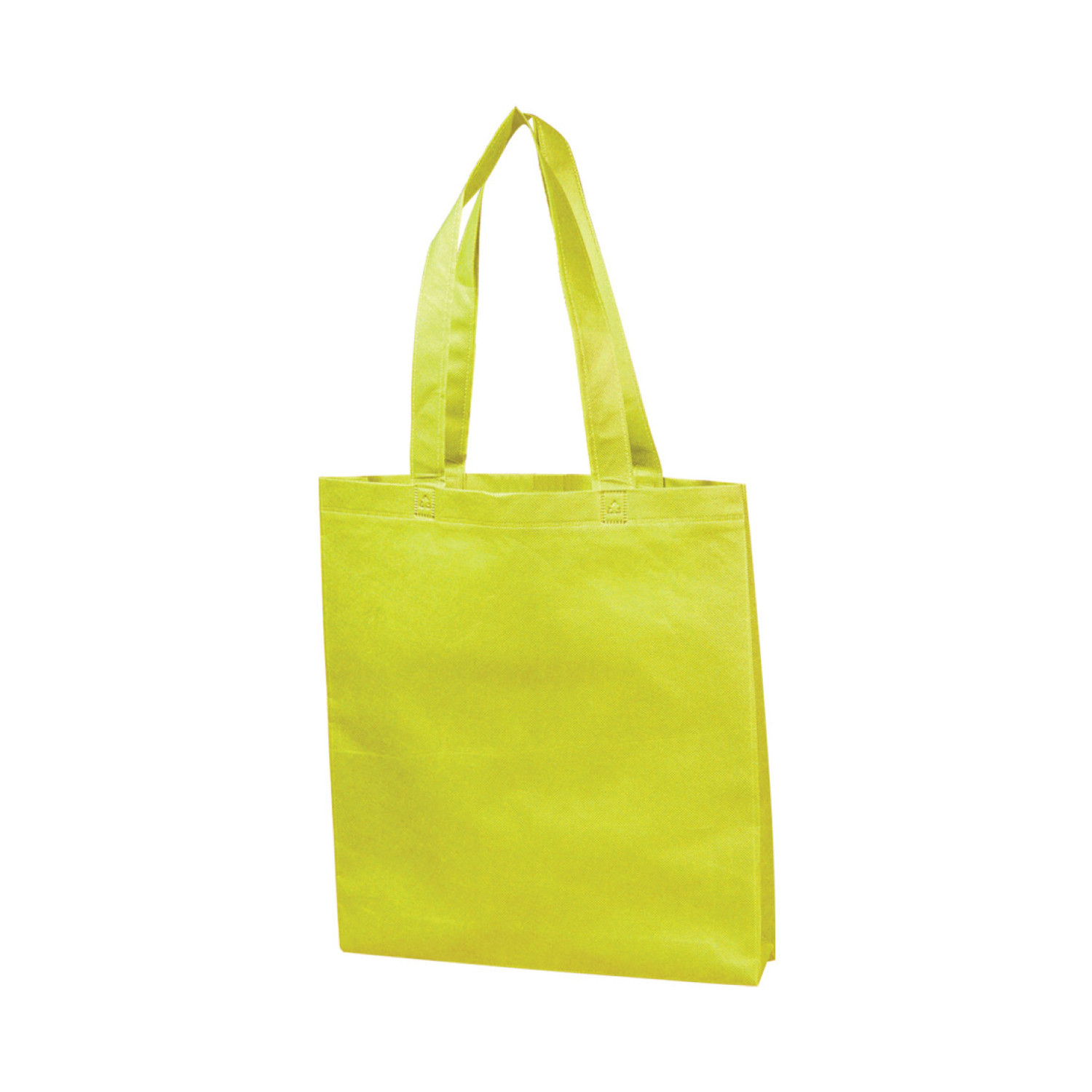 Еко чанта NWB-009, безшевна, жълта