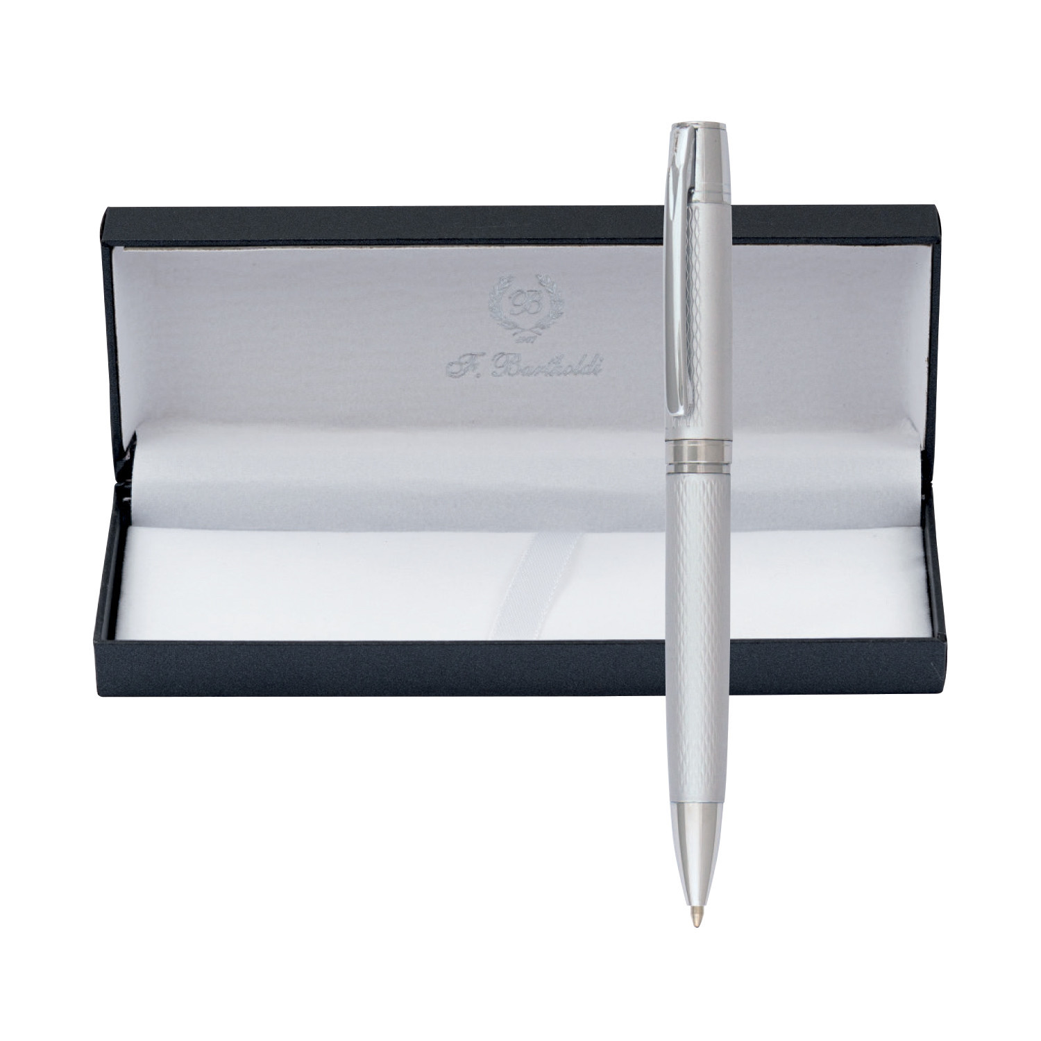 Mетална химикалка Avignon 2109-Box, в кутия, сребърен