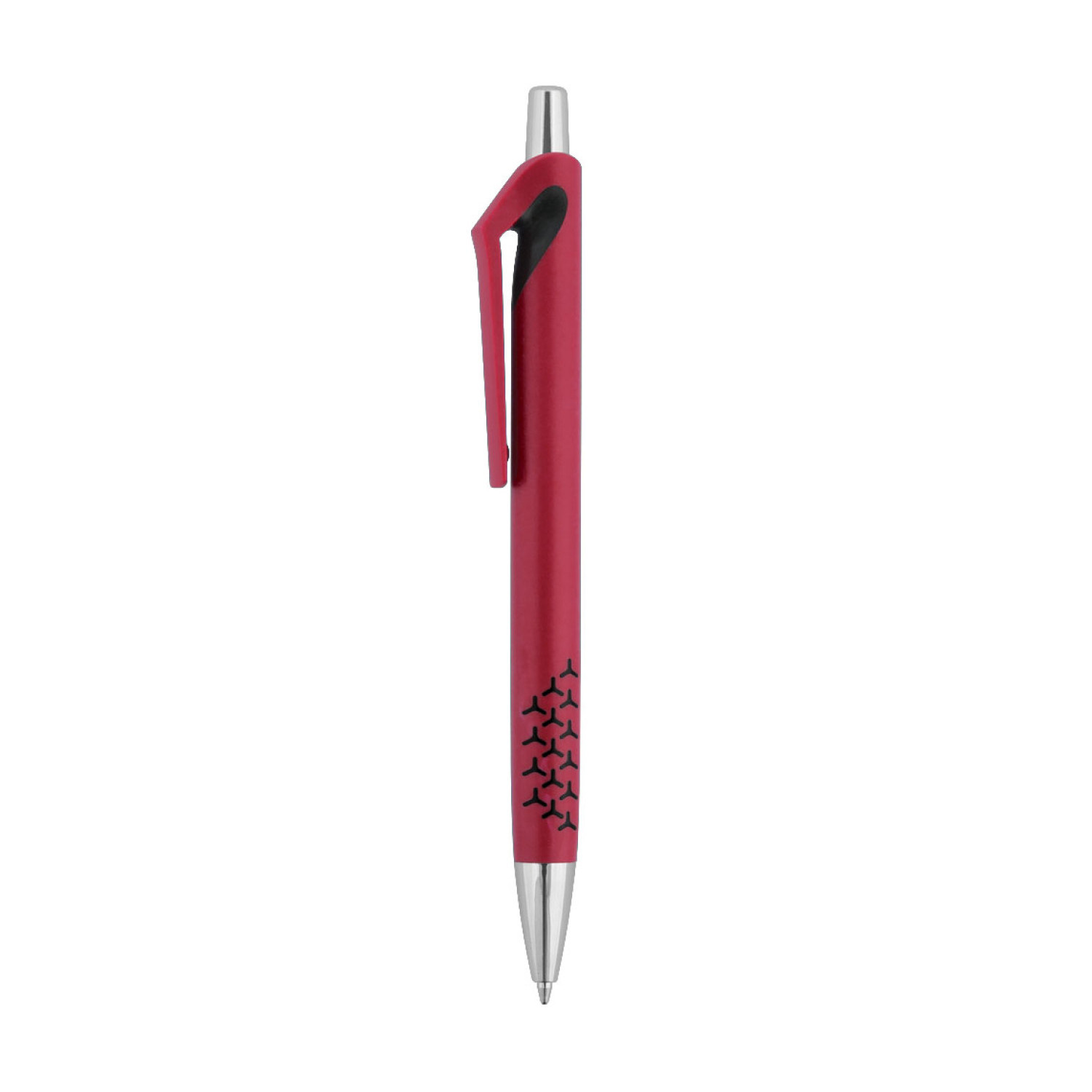 Пластмасова химикалка 9165D, червен