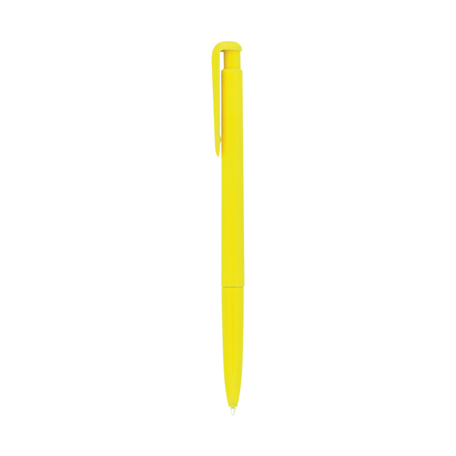 Пластмасова химикалка 2009D, жълт