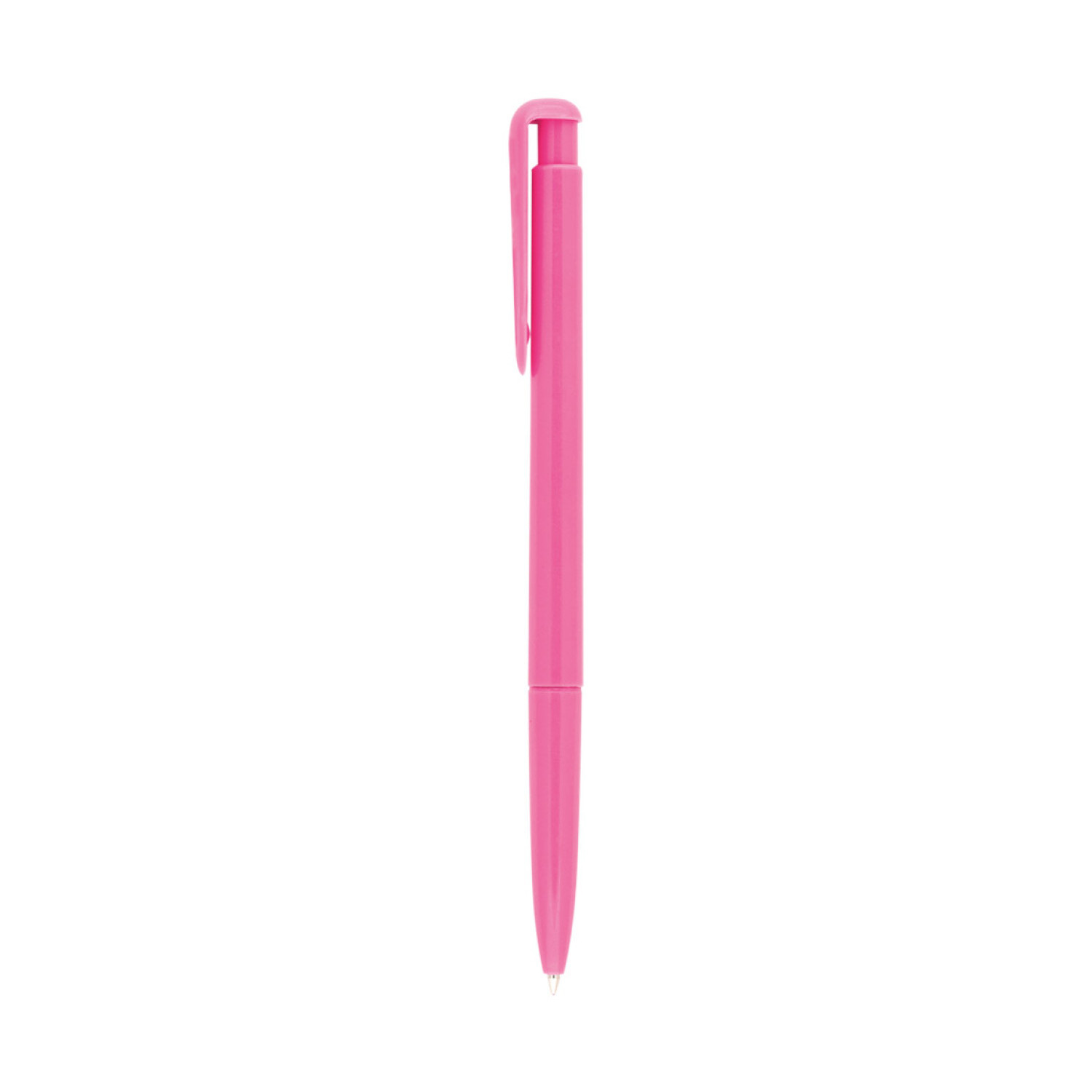 Пластмасова химикалка 2009D, розов