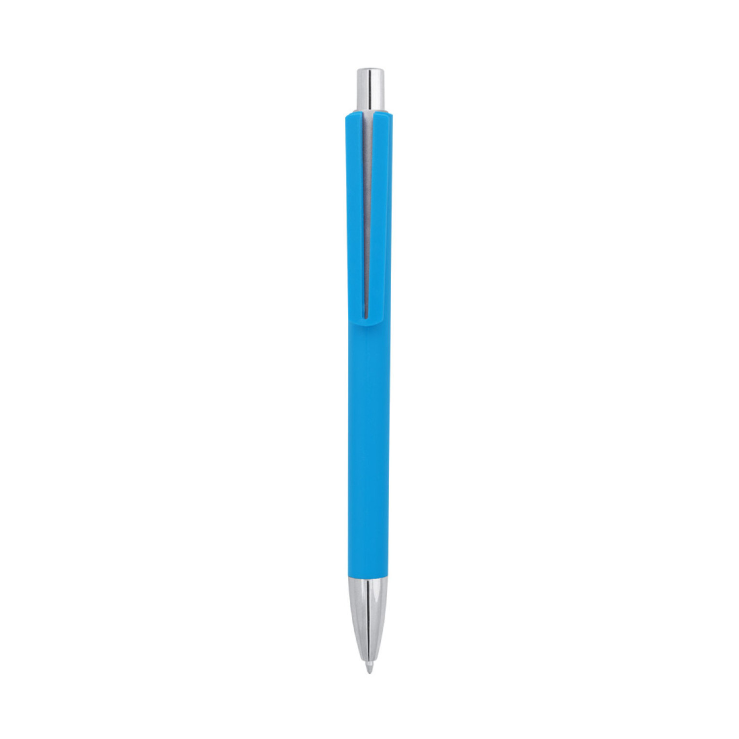 Пластмасова химикалка 9213, светло син