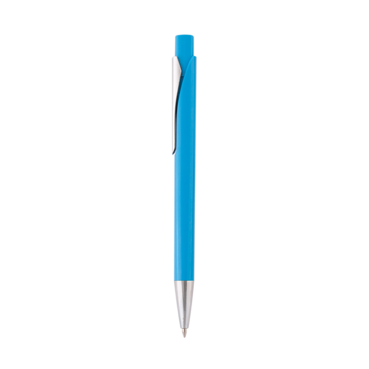 Пластмасова химикалка 9123D, светло син