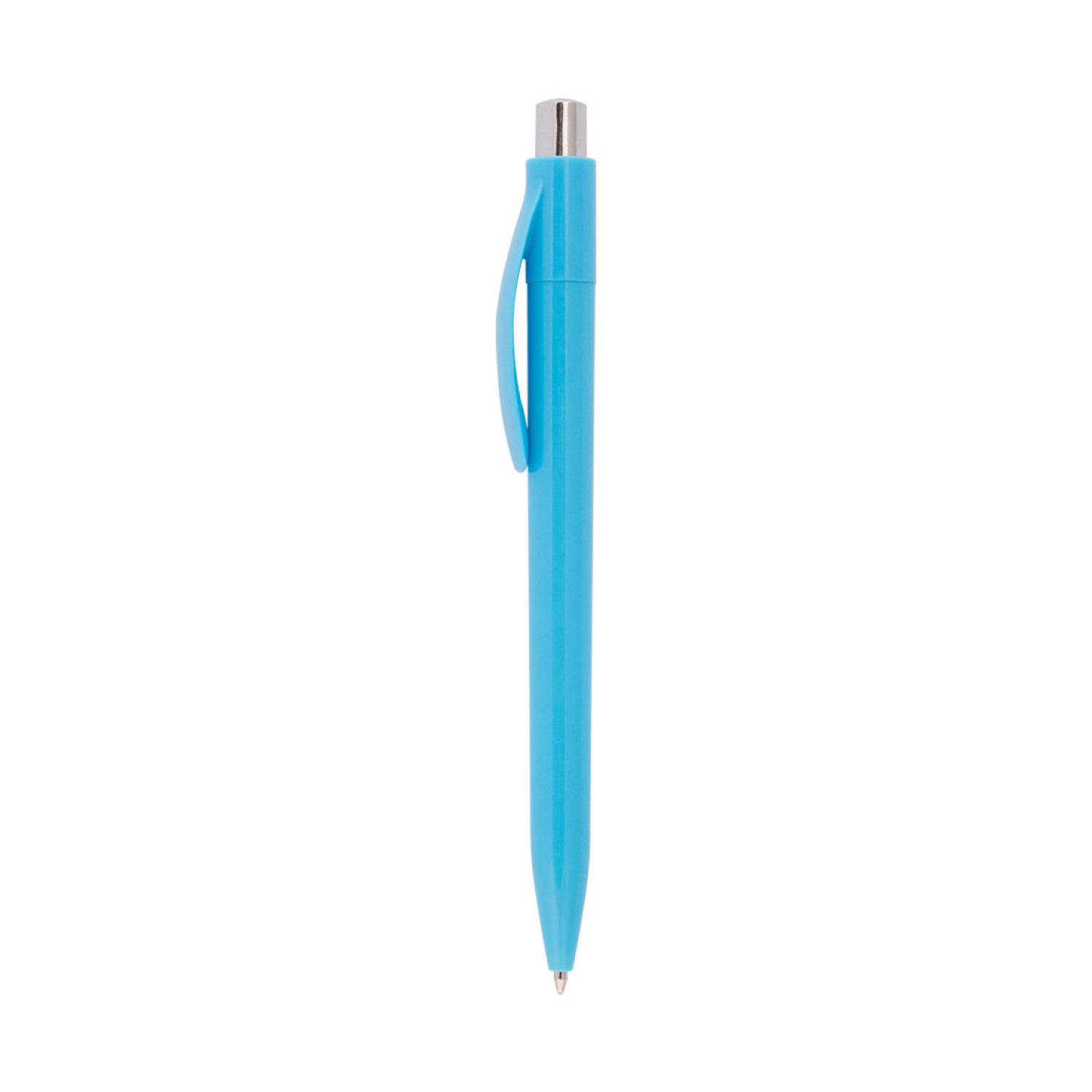 Пластмасова химикалка 9135D, светло син