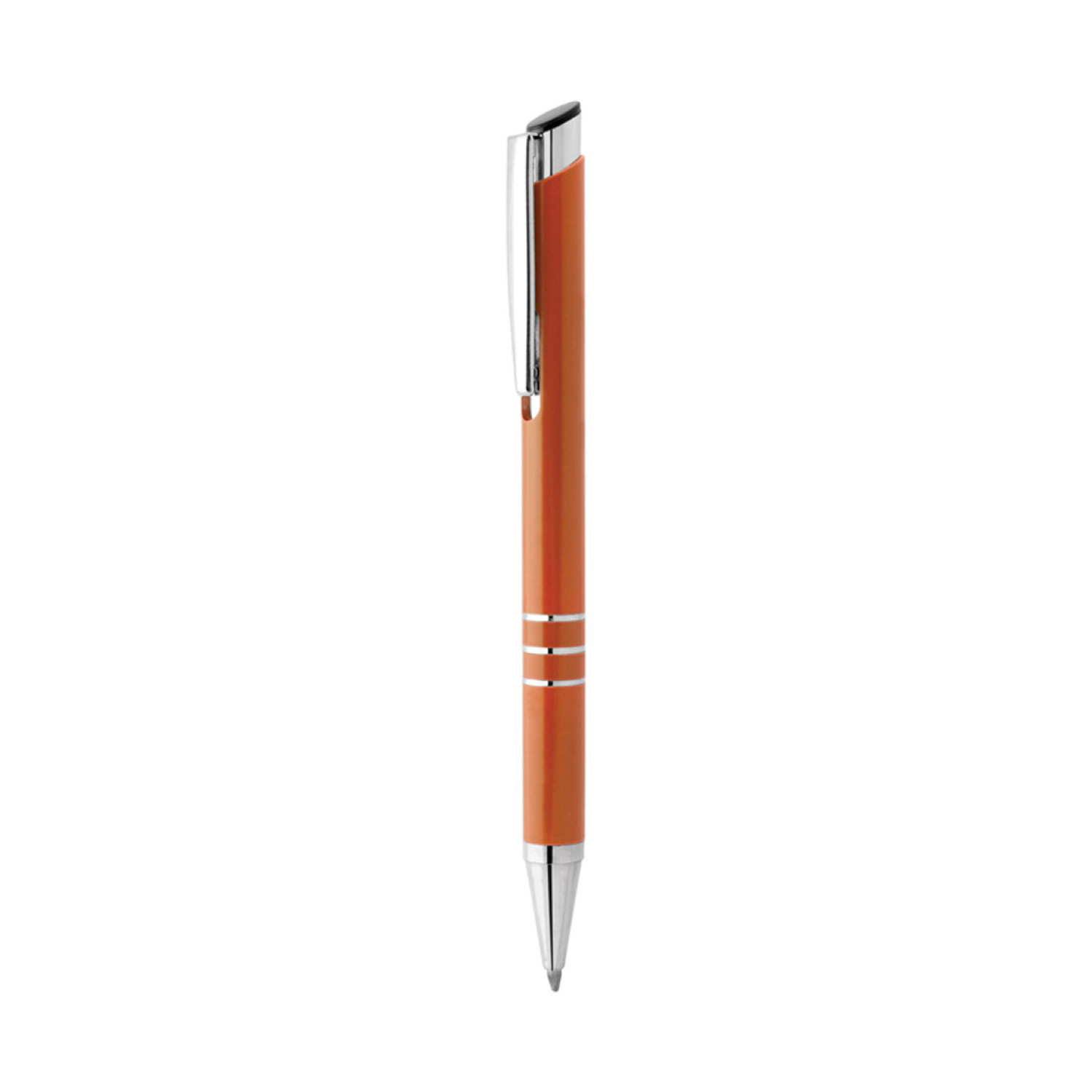 Пластмасова химикалка 9024D, оранжев