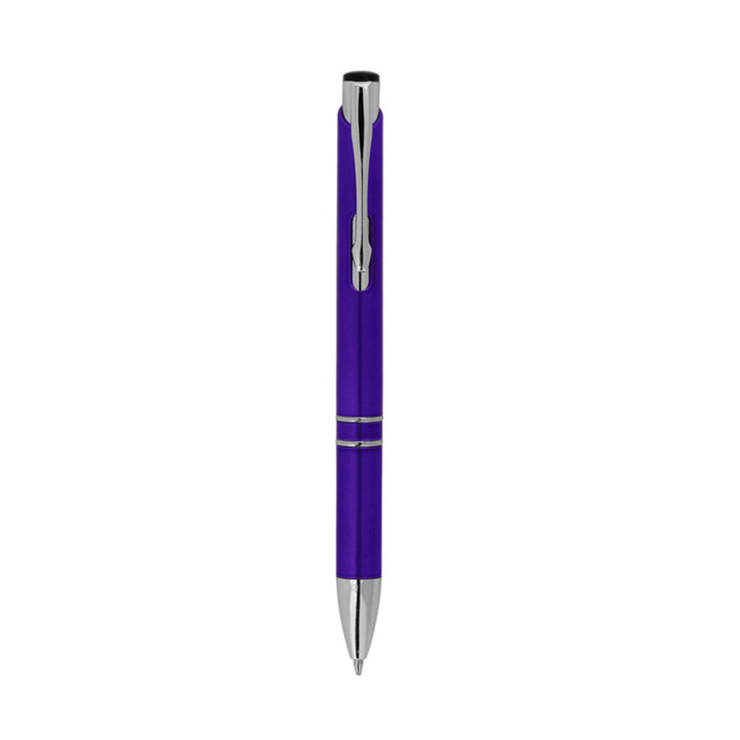 Пластмасова химикалка 9001, тъмно лилав