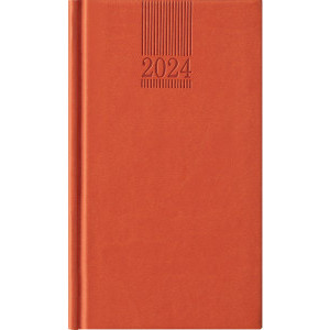 Календар бележник Поло джобен, оранжев