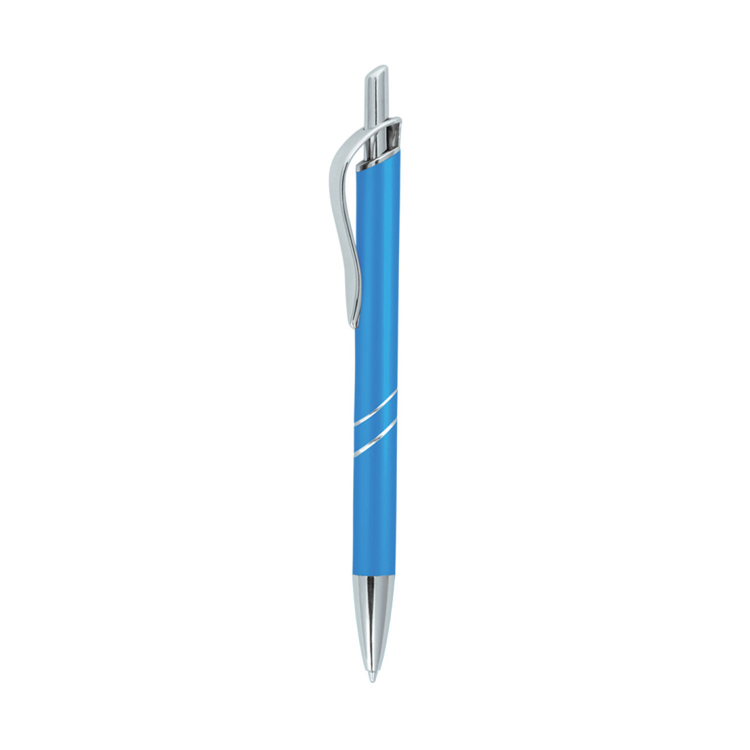 Метална химикалка 7004, светло син